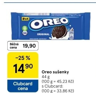 Sušenky Oreo