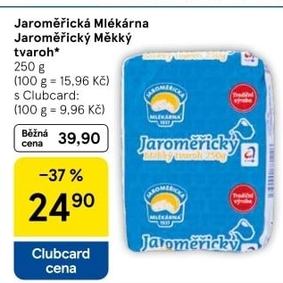 Tvaroh měkký Jaroměřický