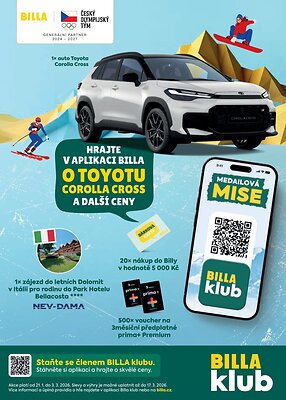 akční leták BILLA 4.2.2026-10.2.2026