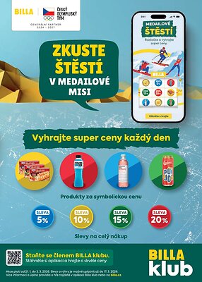 akční leták BILLA 4.2.2026-10.2.2026