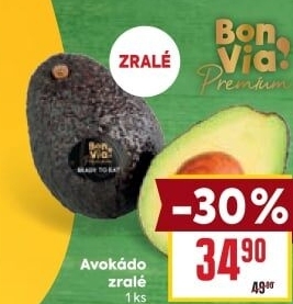 Avokádo Billa Bonvia Premium