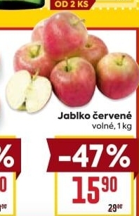 Jablka červená