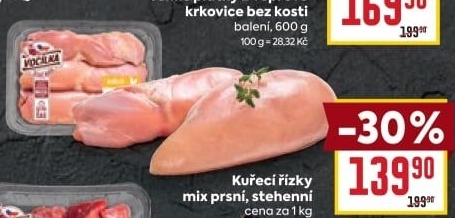 Kuřecí řízky mix Vocílka