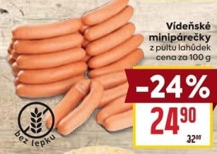 Minipárečky vídeňské