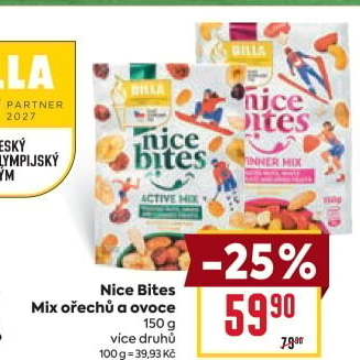 Mix ořechů a ovoce Nice Bites