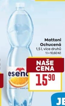 Ochucená voda Mattoni