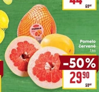 Pomelo červené
