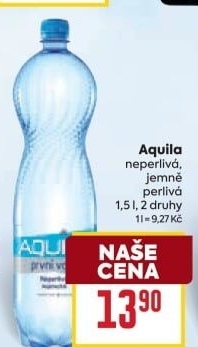 Přírodní voda Aquila