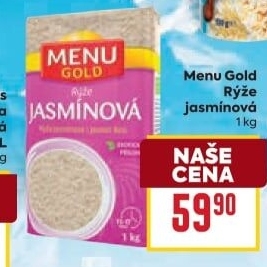 Rýže jasmínová Menu Gold