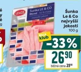 Šunka nejvyšší jakosti LE&amp
