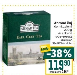 Čaj zelený Ahmad Tea