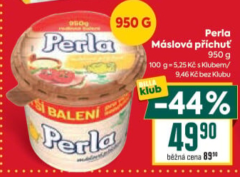 Margarín máslová příchuť Perla