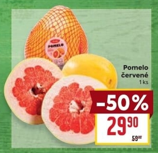 Pomelo červené
