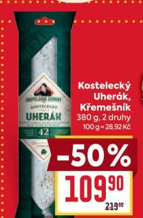 Salám Uherák kostelecký Kostelecké uzeniny