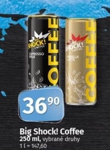 Ledová káva Coffee Big Shock