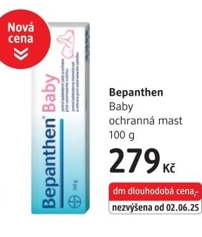 Mast proti opruzeninám Baby Bepanthen