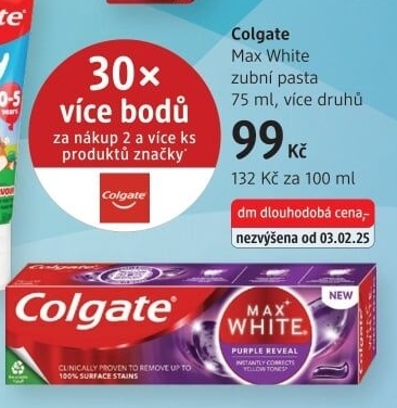 Pasta na zuby Max White Colgate