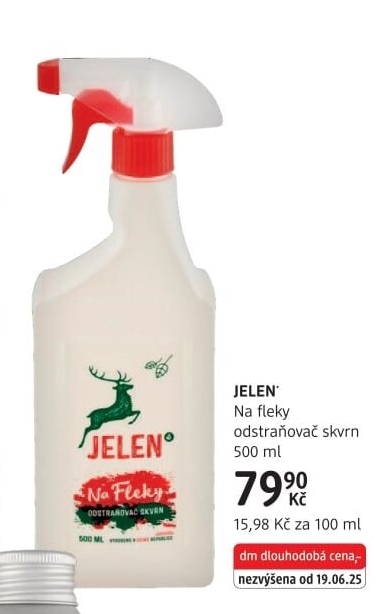 Prostředek na fleky ve spreji Jelen