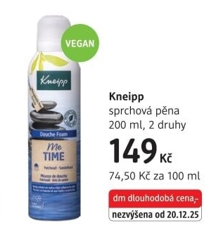 Sprchová pěna Kneipp