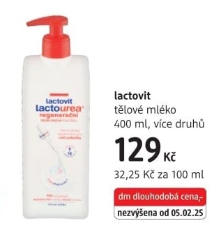 Tělové mléko Lactovit