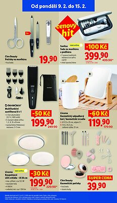 akční leták Lidl 9.2.2026-15.2.2026