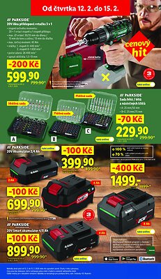 akční leták Lidl 9.2.2026-15.2.2026