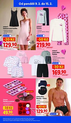 akční leták Lidl 9.2.2026-15.2.2026