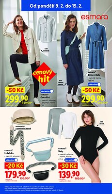 akční leták Lidl 9.2.2026-15.2.2026