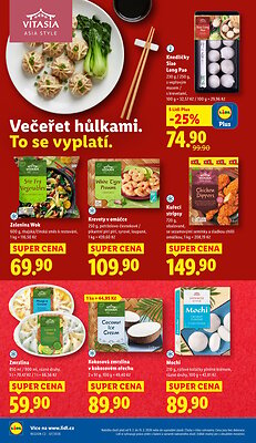 akční leták Lidl 9.2.2026-11.2.2026