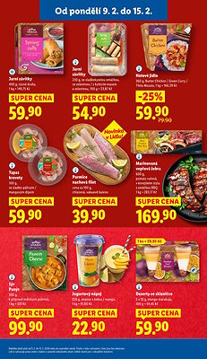 akční leták Lidl 9.2.2026-11.2.2026
