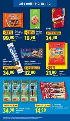 akční leták Lidl 9.2.2026-11.2.2026