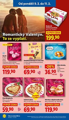akční leták Lidl 9.2.2026-11.2.2026