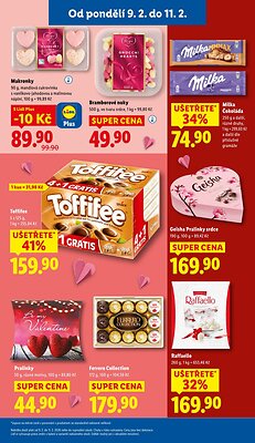 akční leták Lidl 9.2.2026-11.2.2026