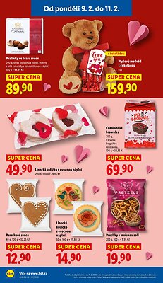 akční leták Lidl 9.2.2026-11.2.2026
