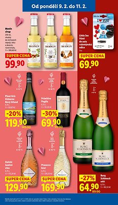 akční leták Lidl 9.2.2026-11.2.2026