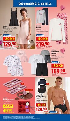 akční leták Lidl 9.2.2026-11.2.2026