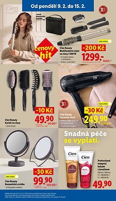 akční leták Lidl 9.2.2026-11.2.2026