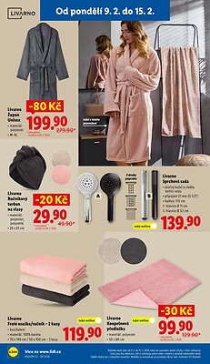 akční leták Lidl 9.2.2026-11.2.2026