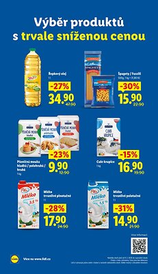 akční leták Lidl 9.2.2026-11.2.2026