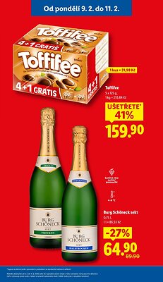 akční leták Lidl 9.2.2026-11.2.2026