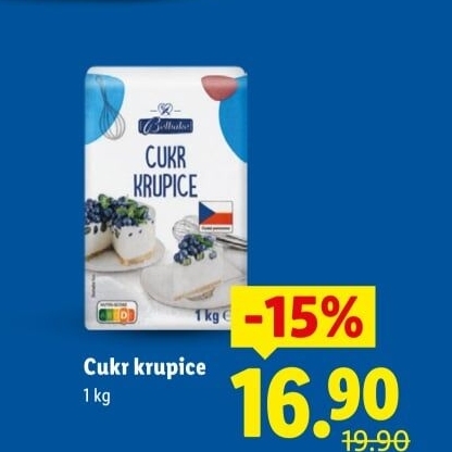 Cukr krupice Belbake
