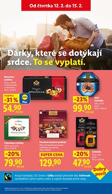 akční leták Lidl 12.2.2026-15.2.2026