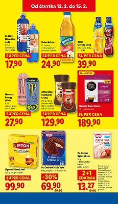 akční leták Lidl 12.2.2026-15.2.2026