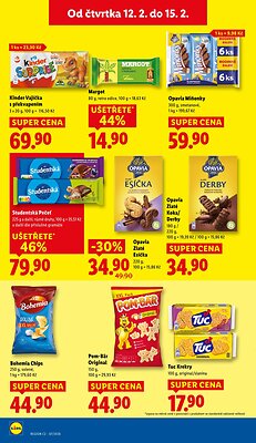 akční leták Lidl 12.2.2026-15.2.2026