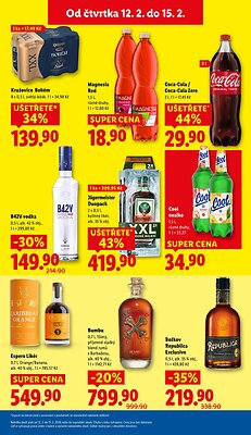 akční leták Lidl 12.2.2026-15.2.2026