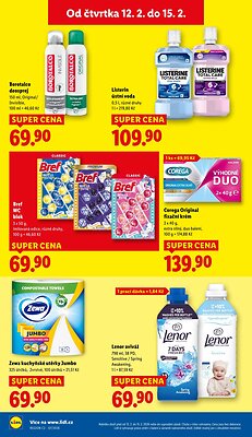akční leták Lidl 12.2.2026-15.2.2026