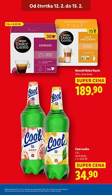 akční leták Lidl 12.2.2026-15.2.2026