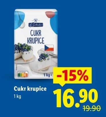 Cukr krupice Belbake