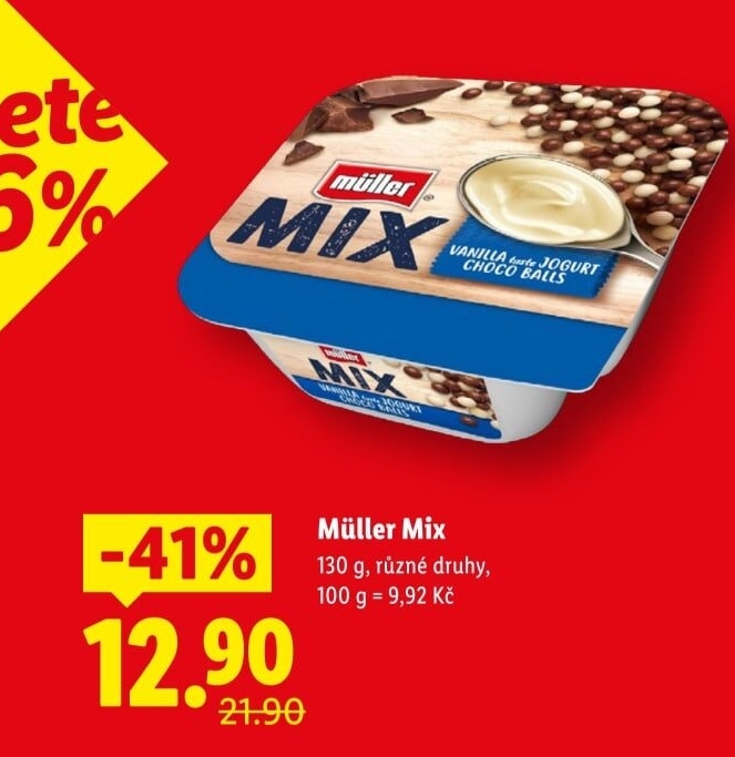 Jogurt Müller Mix