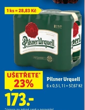 Pivo Pilsner Urquell